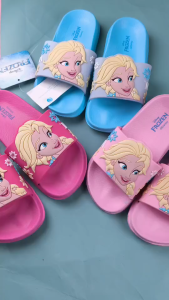 KENTA รองเท้าแตะแบบสวมเด็กผู้หญิงลาย FROZEN รุ่น FZ351 (24-29)