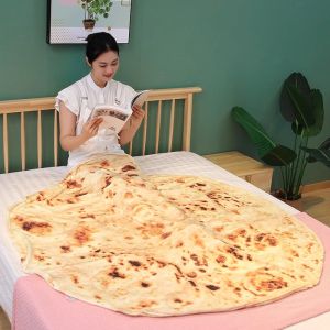 Funny Blanket Pancake Pancake Cover Blanket Watermelon Summer Blanket Blanket Air Conditioner Quilt Indian Flying Cake Flannel Blanket