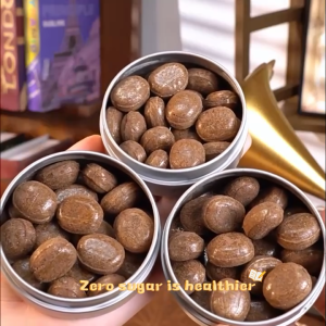 Premium Black Coffee Mint Candy 96g