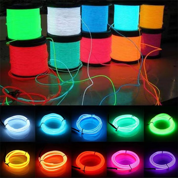 EL Wire Neon Light Strip Neon LED Light EL Light Strip USB EL Wire Rope
