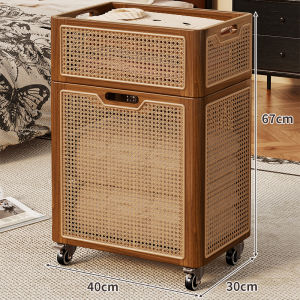 Foldable Stylish Laundry Basket For Bathroom