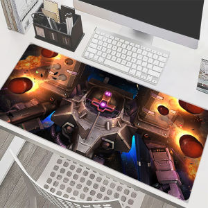 Bandai | 90x40cm Mouse Pad M-mechanical Warrior G-gundam Anime Gaming Large Carpet Game PC Computer Keyboard Pad Rubber Desk Mat Mausepad