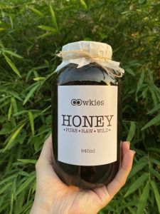 945ml Pure Raw Wild Honey in Glass Jar Souvenir Gift Idea Healthy Organic