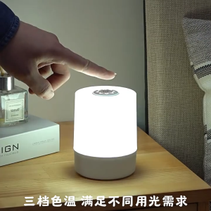 Urbanova LED Rechargeable Touch Night Light Baby Feeding Bedside Lamp with Remote