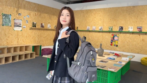META-X Beg Sekolah Remaja Girl Teenager Backpack Bags Travel School Leisure Tuision 高颜值轻便潮流书包背包