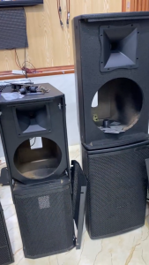 Vỏ Loa Bass 20-25-30 Sơn Sần Chống Nước - Thùng Loa Full Lưới Thép Dày Tặng Bền Đẹp Tặng Tem-H2Pro Tech