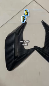 Side Air Flow Variasi Mobil Universal Airflow Samping Motif Carbon 2 Pcs
