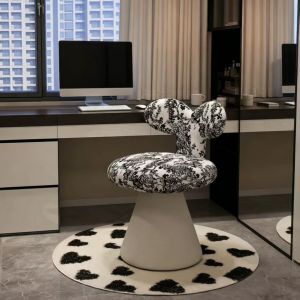 MU FENG ZHI NAN | Comfortable Long-Hour Office Desk Makeup Chair Swivel