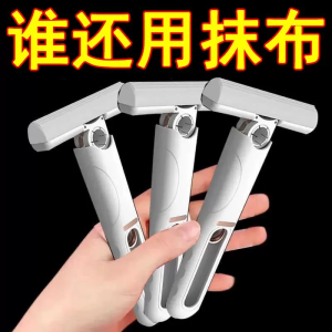 Mini Portable Sponge Mop ดูดซับน้ำได้ดี ใช้งานง่าย ไม่ต้องใช้มือ ทำความสะอาดโต๊ะได้ ใช้ได้หลากหลาย สำหรับใช้ในบ้าน ด้ามจับทรงเรียว