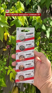 Pin CR2025 / CR 2025 Energizer Lithium 3V vỉ 5 viên chính hãng