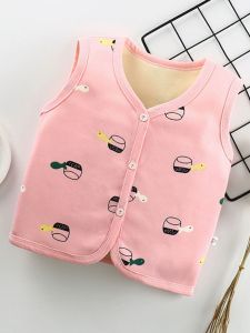 Áo Khoác Ngoài Lót Lông Cừu Mùa Thu Đông Cho Bé Trai Áo Vest Trẻ Sơ Sinh Mặc Ngoài Trời Áo Vest Trẻ Em Mặc Mùa Thu Đông