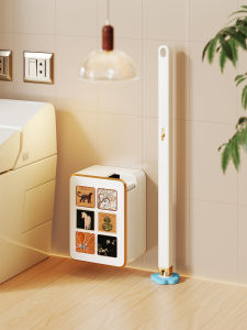 Hassle-Free Wall-Mounted Toilet Brush For Home