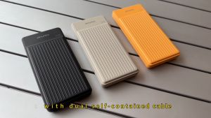 Awei P88K 10000mAh Powerbank 22.5W Fast Charging Power Bank Built-In Cable Pawer Bank Portable Bank Kuasa Awei Powerbank