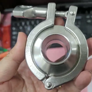 Clamp inox vi sinh bộ khớp nối nhanh ống inox 304/316L chuẩn SMS cùm kẹp ống Inox