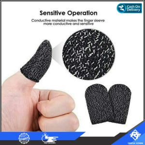 Sarung Jempol Gaming Anti Keringat Basah Telefinger Isi 2 pcs Cocok Untuk Para Gamers