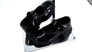 Korean cute childrens princess shoes girls Mary Jane leather shoes student shoes