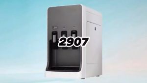 Hot&Cold&Warm Mild Alkaline W2907-3C Korea Pipe-In Water Dispenser with 4 Halal Filters - Compressor Cooling