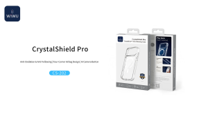 Wiwu Ultra màng chắn trong suốt Trường Hợp Đối Với iPhone 18/17 Pro Max Trường Hợp Chống-Vàng Trường Hợp Bốn Góc Công Nghệ đệm hơi Chống Sốc Chống Vân Tay Tương Thích Với Magsafe