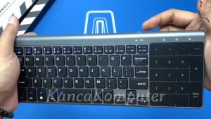 QXUZ Keyboard Wireless QWERTY dengan Touchpad - Q63
