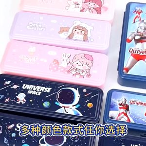 HYGGE-Tempat Pensil Box Pencil Case Tingkat Waterproof Karakter