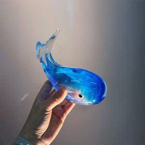 Đồ Trang Trí Thủy Tinh Cá Voi Phát Sáng Đồ Trang Trí Bàn Trang Trí Phòng Khách Đồ Trang Trí Nhà Đồ Trang Trí Quà Tặng Cho Bạn Bè