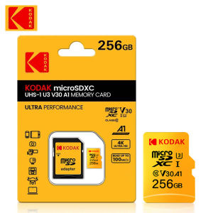 Kodak Micro SD Card 64GB 32GB Memory Card 512GB 256GB 128GB MicroSDXC Class10 SD Memory Card 100MB/s Original TF Flash Card U3