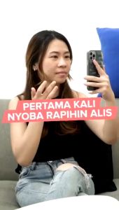 Set Pisau Cukur Alis (Isi 3Pcs) Eyebrow Razor Blade Cukuran Alis Cambang Alat Kerik Manual Penghilang Rambut Halus Wajah Muka