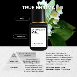 True Enigma Eau De Parfum by Symmetry Lab Parfums