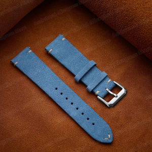 High-quality Soft Suede Leather Straps Vintage Watchband Men Women 14/16/18/20/22mm Quick Release Calfskin Bracelet Accessories