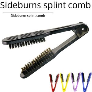 sisir catok plastik tebal seperti hahonico twin brush untuk mempermudah pencatokan