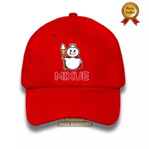 Topi Mixue Topi Anak Laki laki perempuan model Mixue
