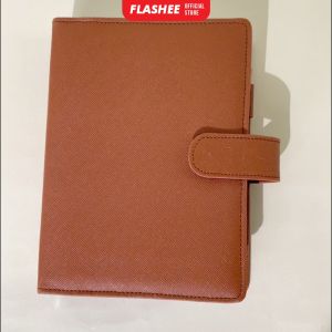 Flashee Paket Binder Menabung Keuangan A6 Lengkap 5 Ziplock Set Nabung
