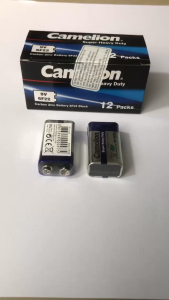 [Chính Hãng]Pin Vuông 9V Camelion 6F22 Hộp 12 Viên Pin Khối