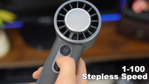 [Bundle Pack] 2pcs Sothing Engine Ice with Cooling Pad Powerful Handheld Mobile Turbo Fan Perfect Gift 100 Stepless Speeds 30dB Ultra-Quiet