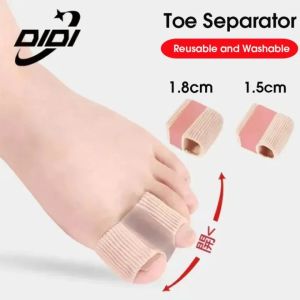 DIDI 1PC Toe Separator Spacers Silicone Bunion Splint Hallux Valgus Straightener Thumb Orthopedic Supplies Braces Foot Care Tool Pain Relief Overlapping Toe