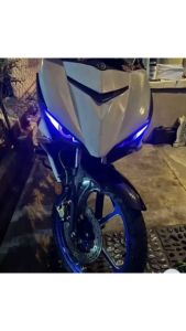 Y15ZR V1 V2 LED POSITION SIGNAL LIGHT EAGLE EYE YAMAHA Y15 LAMPU DEPAN FAIRING PANEL KEPUK COVER SET MATA GABAN PILOT