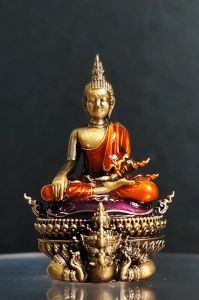1011 Thailand Buddha Amulet 泰国佛牌. Phra Kring Nuea Duang. Luang Pu Phat Punyakamo. Wat Huay Duan. BE2565.