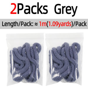 2/8Packs UV Mop Chenille Fly Tying Material Mop Fly StoneFly Emerging Caddis Nymphs Egg Fly Trout Bass Grayling Fishing Lures