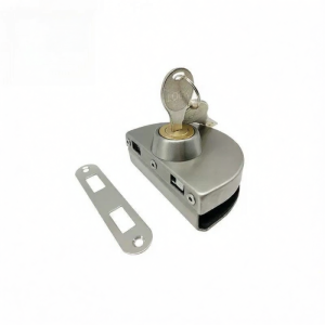 Tempered Glass Sliding Door Lock Semi-Circular Design