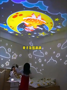 ⚡Local delivery⚡Starry Sky Projection Lamp 360° Rotating LED Star Lamp Moon Night Lamp Bedroom Table Lamp Decorative Lamp Rechargeable Night Light Birthday Gift