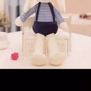 Gấu Bông Thỏ Bông Tai Dài Thỏ Bông Cho Bé Đáng Yêu Chất Mềm Mịn Kích Thước 50cm.cho bé từ 0-36 tháng tuổi