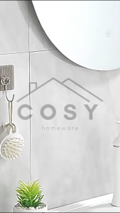 COSY Gantungan Hook Premium Tebal Akrilik Tempelan Dinding Serbaguna Tanpa Bor Paku