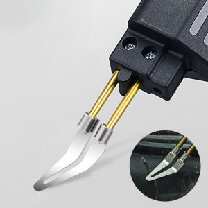 Gracekarin 3/5pcs Smooth Head For Plastic Soldering Repair Iron Smooth Head For Car Bumpers Welding Tools NEW