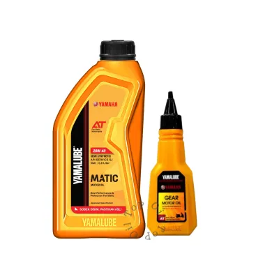 Special Package Yamalube Matic 800ml & Gear 100ml Paket Spesial Yamalube Matic 0.8L
