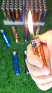 ผลไฟแช็คแก๊สไฟเปลวเทียน เสริมสวยๆ ผลไฟแช็คสวยๆ ผลไฟแช็คเจียรกลม ไฟแช็คสวยๆ สินค้าตัวเปล่า ไฟแช็คแก๊สไฟเปลวเทียน