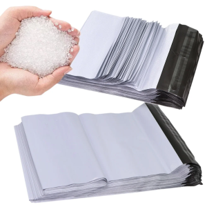 100Pcs Shipping Bags For Packaging Courier Bag Self Adhesive Seal White Mailing Bags Envelope Storage Bag