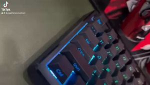 Bàn phím cơ không dây MONKA 3075 version2 - Hỗ trợ Hotswap - Có màn led tùy chỉnh gif - LED RGB mạch xuôi