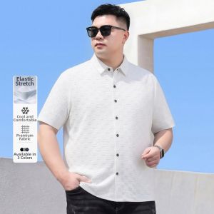 Zuogeeya | Oversized Summer New Style Plus Size Mens Casual Thin Shirt