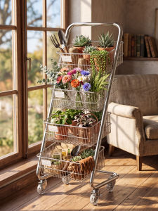 Multifunctional Portable Indoor Plant Stand