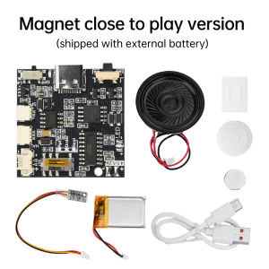 GC07A Magnetic Recording Greeting Card Module MP3 Download Voice Module Suitable for Birthday Card Production etc.